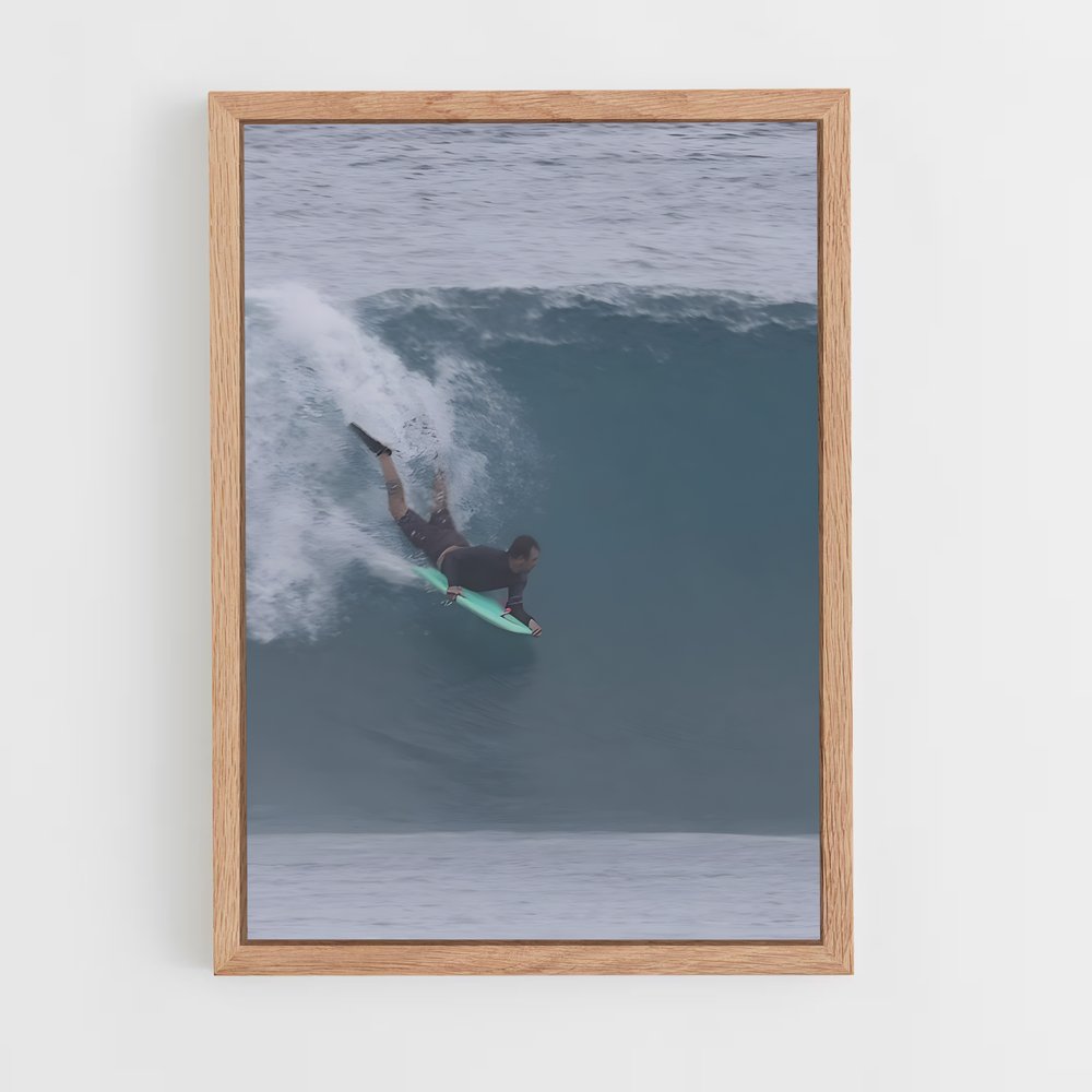 Poster Pipeline bodyboarding absolue (vue 4)